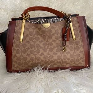 😱😍 gorgeous coach dreamer 36 in snakeskin leather